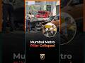 1 Dead and 3 Injured in Mumbai Metro Pillar Collapse! #mulund #mumbai #mumbainews #roadaccident