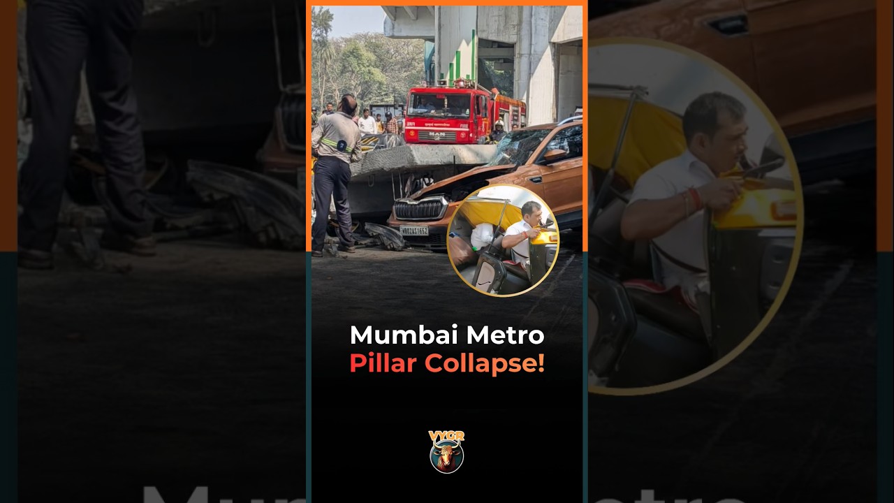 1 Dead and 3 Injured in Mumbai Metro Pillar Collapse! 