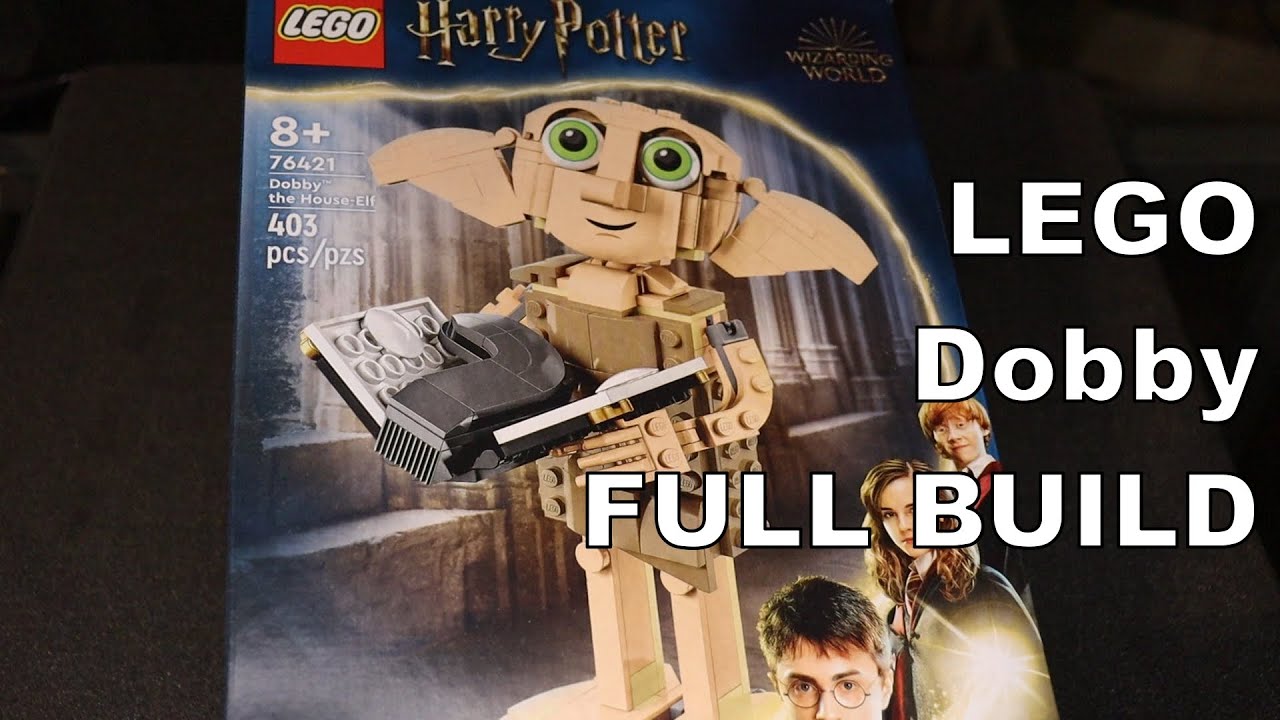 LEGO 76421 Harry Potter Dobby the House-Elf full build video