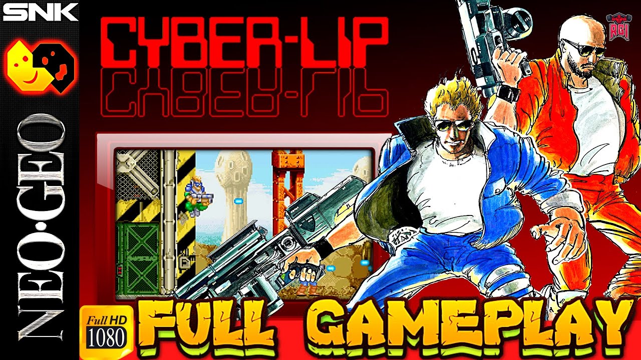 Cyber-lip (Neo Geo) Full Gameplay in 1080p / 60fps #RETRO GAMING INDIAN