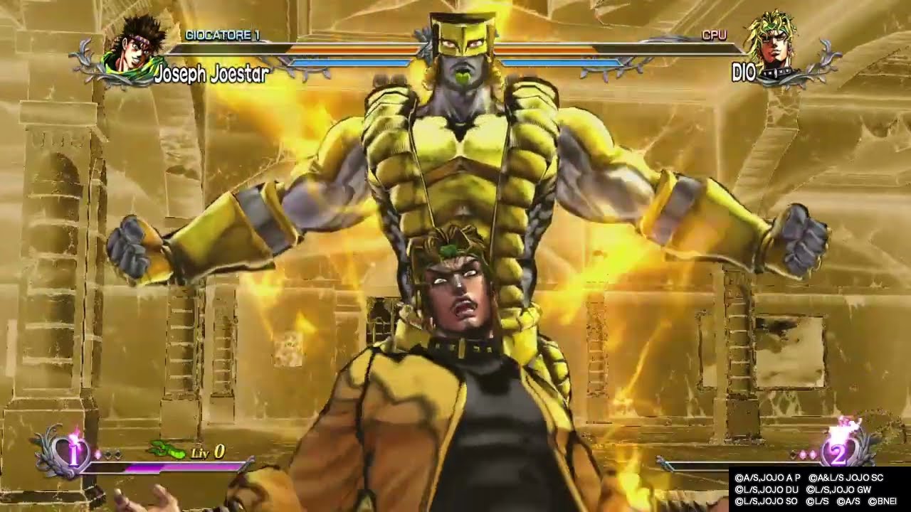 Joseph vs Dio | JoJo's: All-Star Battle R
