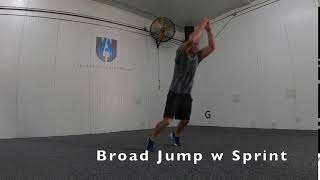 Broad Jump w/ Sprint