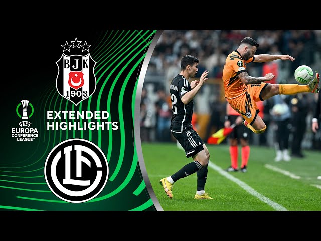 FC Lugano vs Beşiktaş live score, H2H and lineups