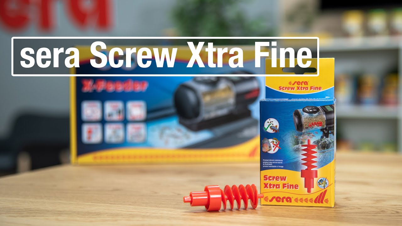 sera Screw Xtra Fine | Руководство пользователя