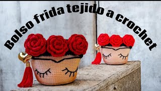 🌹Bolso frida tejido a crochet paso a paso 🌹✨️