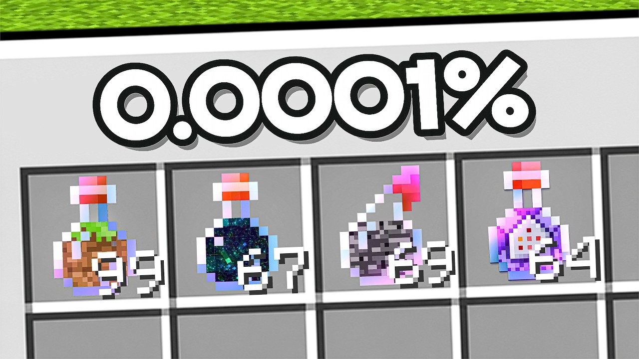 How I Collected Every Illegal Potions in This Minecraft SMP..!