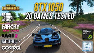 GTX 1050 2GB Test in 20 Games in 2020 | i5 7300HQ | HP Omen 15