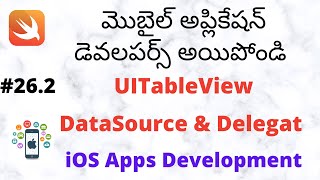 Day#26.2 - Coding for Non Coders - UITableView in iOS - UITableViewDataSource - UITableViewDelegate