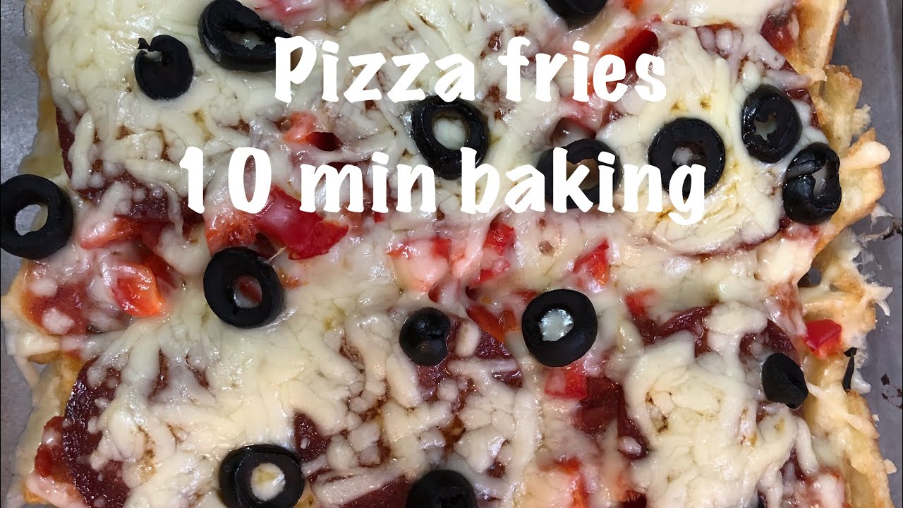 Pizza Fries Pommes Pizza Homemade Pizza Fries Salami Pizza Fries Youtube