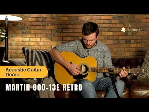 Електро-акустична гітара MARTIN 000-13E Retro Walnut, видео 1