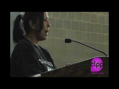 Theresa Martinez speaking at the 2010 CLPP Confere...