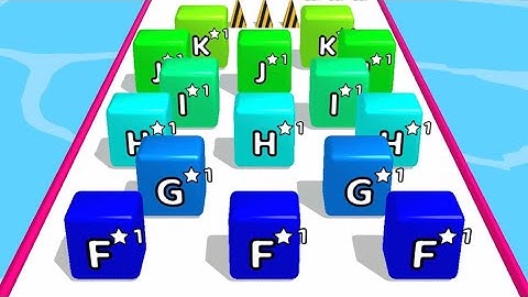 A-Z RUN 🟢🌟 - All Levels Gameplay Android, iOS v.78