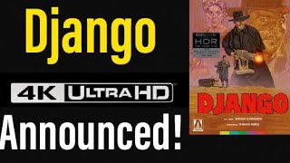 Django (1966) 4K UHD Arrow Video Limited Edition Announced!