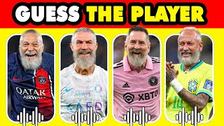 Guess The Player by OLD AGE Version, Great Football Quiz, Ronaldo, Neymar, Messi, Haaland, Mbappe