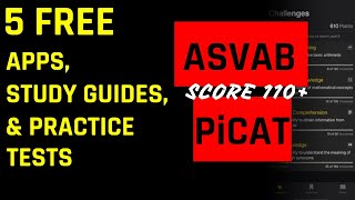 5 Free Resources That Will  Help You Pass the ASVAB | Free ASVAB & PiCAT Study Guides/Practice Tests screenshot 1