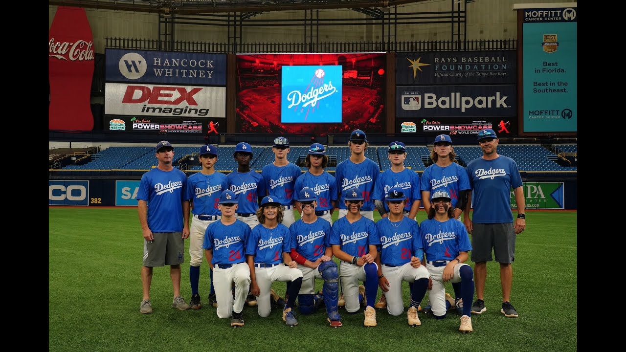 The POWER SHOWCASE Pro Series ~ 13U Florida Dodgers Montage