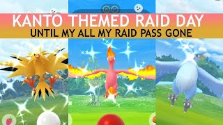 Pokémon GO on X: Remember, Trainers! During Kanto-themed Raid Day,  Articuno, Zapdos, and Moltres will be appearing in five-star raids! ✨ If  you're lucky, you might even encounter a Shiny Articuno, Shiny