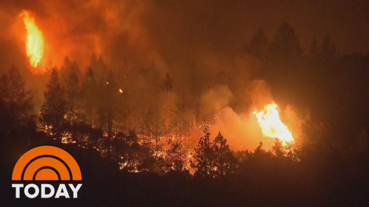 New Wildfires Erupt In Northern California Wine Country | TODAY