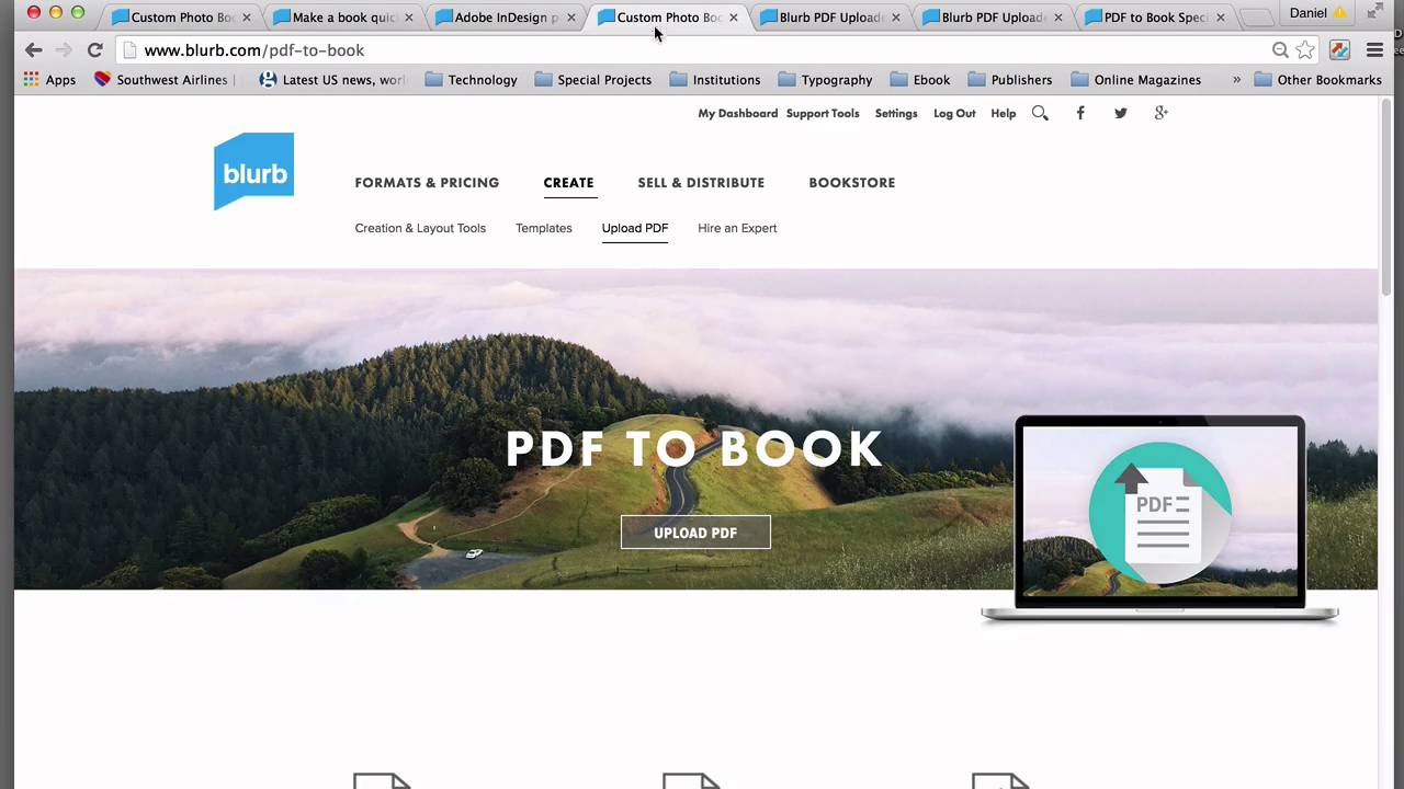 Create A Book From A PDF File Using Blurb s PDF To Book Tool YouTube Create A Book From A PDF File Using Blurb s PDF To Book Tool YouTube
