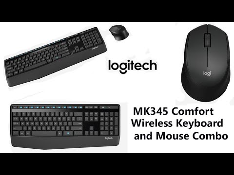 Logitech MK345 keyboard and mouse