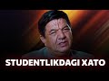 Zokir Ochildiyev -  Studentlikda qilgan katta xatosi qimmatga tushganligi