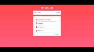 Todo List Using Javascript-Part 2