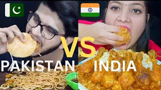 INDIA VS PAKISTAN MUKBANGERS 😍