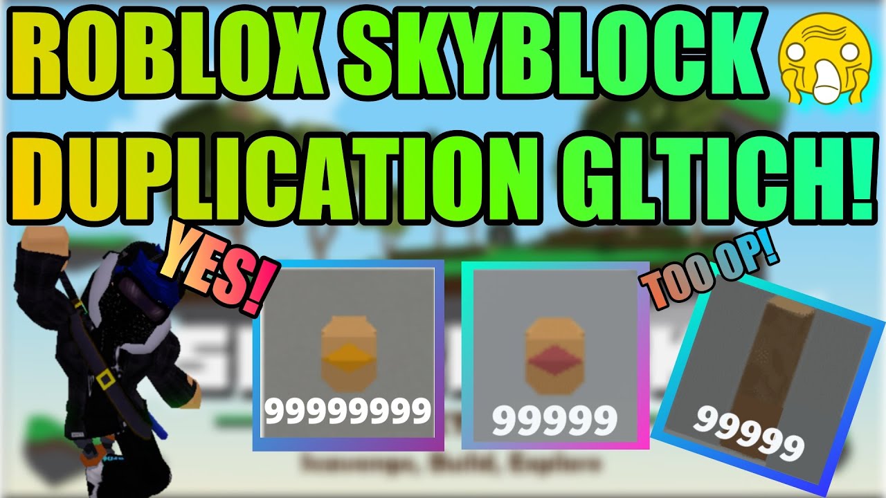 New Roblox Skyblock Dupe Glitch Infinite Items Inf Starfruit Seeds Giveaway In Description Youtube - glitches in roblox islands