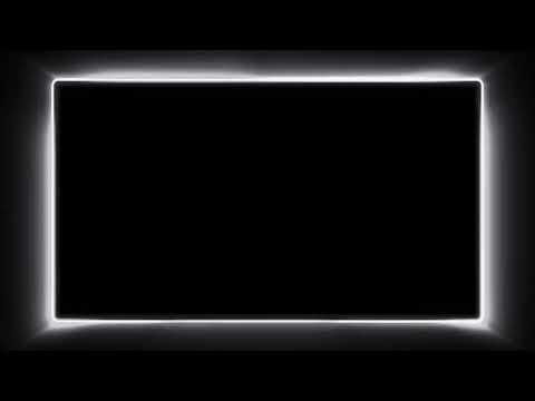 WHITE Neon Border