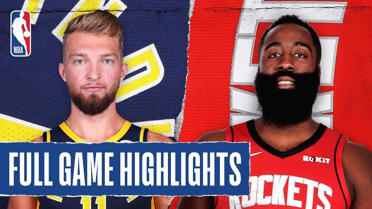 PACERS at ROCKETS FULL GAME HIGHLIGHTS November 15, 2019 YouTube