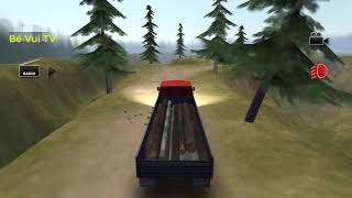Ôtô chở hàng bên vực thẳm - Game vui ô tô chở hàng bên vực thẳm nguy hiểm screenshot 2