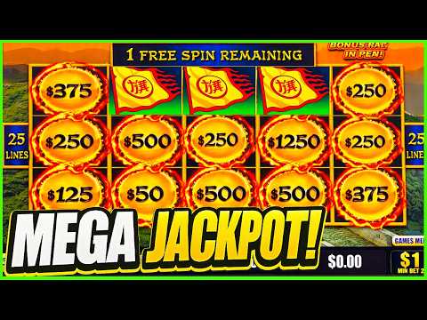 I HIT A MEGA JACKPOT on High Limit Dragon Link & Jumped Out of My Seat!