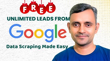 Unlimited FREE Leads from Google: How to Scrape Data Using Instant Data Scraper Chrome Extension