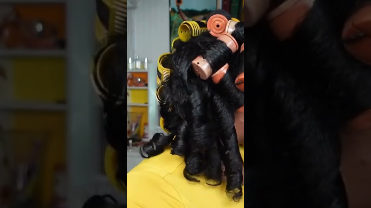 Большой набор для химической завивки на натуральных волосах. 