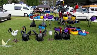 Gumtree Lodge near Hervey  Bay Qld a stroll through George,s Diner and Garage and car collection.