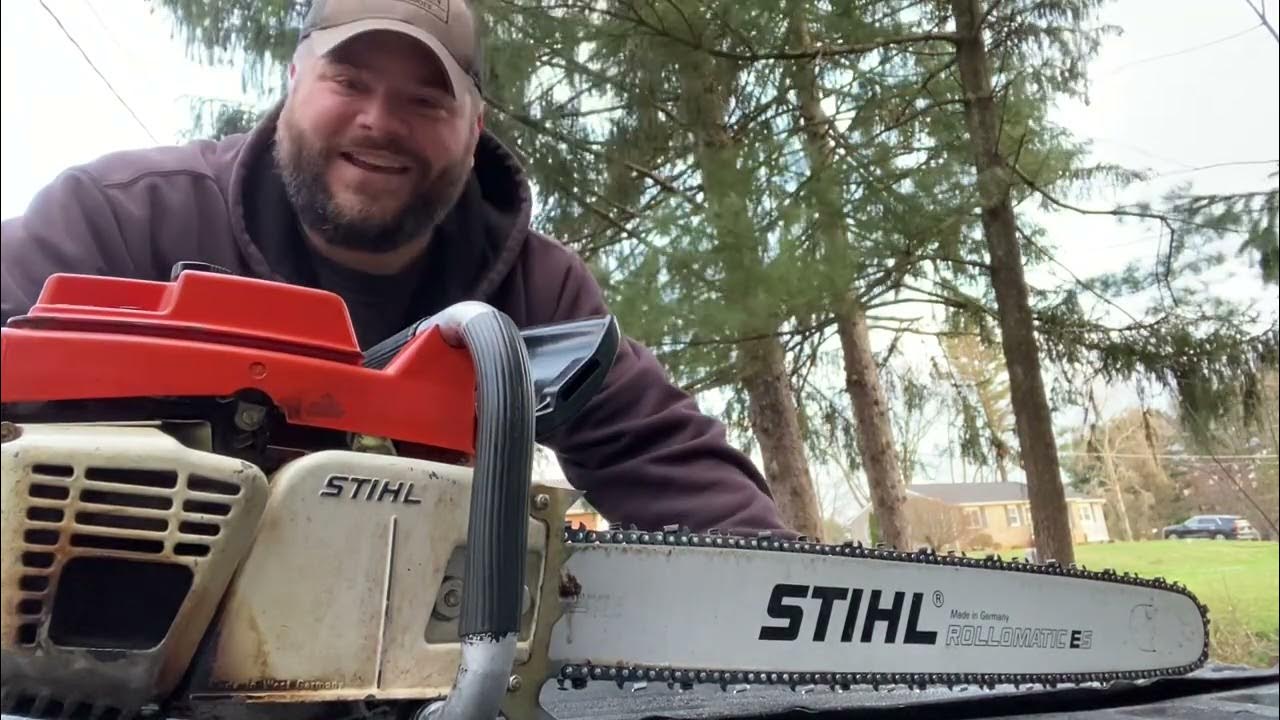 Stihl 041 Oiler Adjustment YouTube