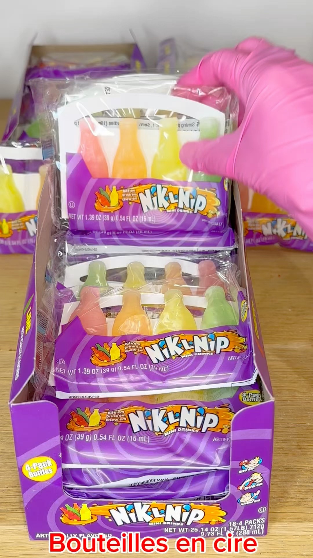 ?Les bouteilles en cire ?? #candycrazy