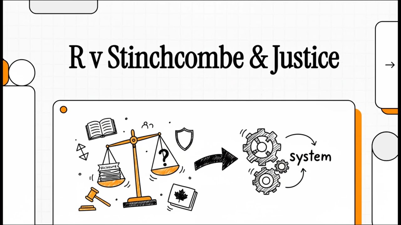 R. v Stinchcombe (1991) - Can an Accused Have Access To All Documents ...