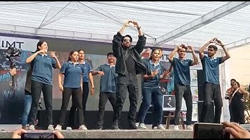 Ayushmann Khurrana promotes his upcoming film “An Action Hero” at IIMT Gr. Noida | Video Highlights