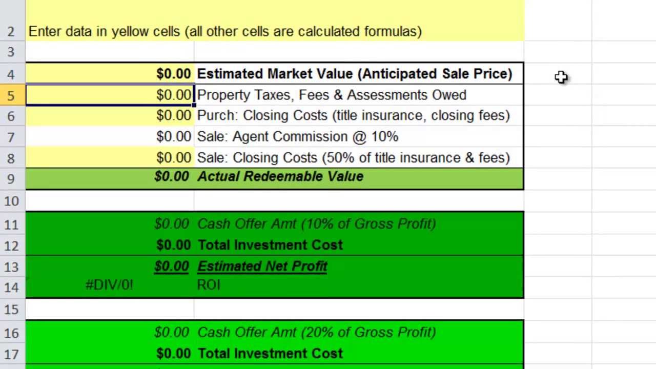 How Much Should You Offer For That Property? YouTube