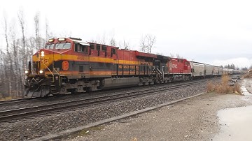 Skeena Pacific #2526 CPKC Train #303 West, Mile 87.3 Shuswap Sub., Squilax, BC, Canada    2025-11-05