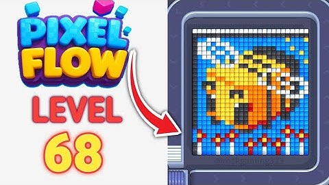 Pixel Flow Level 68 Walkthrough