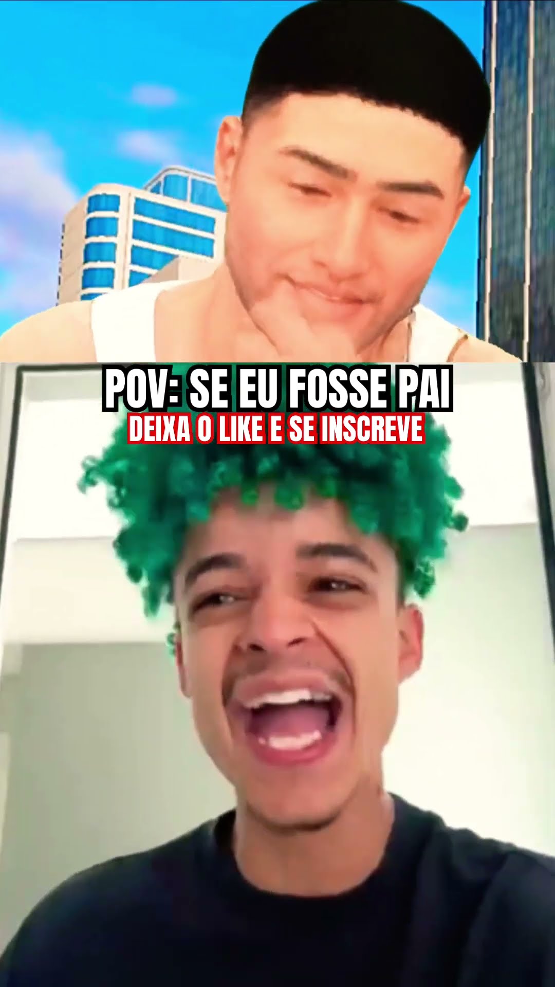 React: se eu fosse pai @JoojNatu jg: flex city #shorts #shortsgaming #flexcity #flexcityaovivo