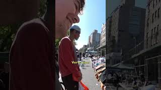 Haggling prices in Spanish and Chinese in the streets of New York