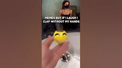 if I laugh I clap with my pt hair #memes  #shorts