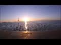 sunrise and tide change time lapse