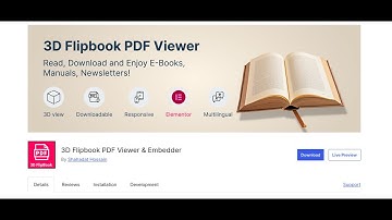 Best WordPress PDF Viewer Plugin | 3D Flipbook & Embedder Demo