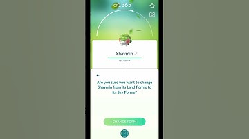 PSN Short: Changing Shaymin Forms in Pokémon Go