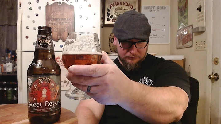 Founders | "SWEET REPUTE"  ba wheat wine stlye ale...