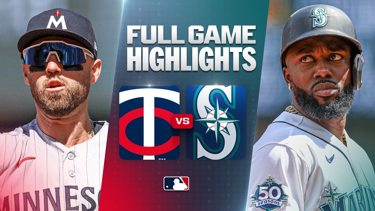 [MLB] 시애틀 매리너스 vs 미네소타 트윈스 경기 하이라이트